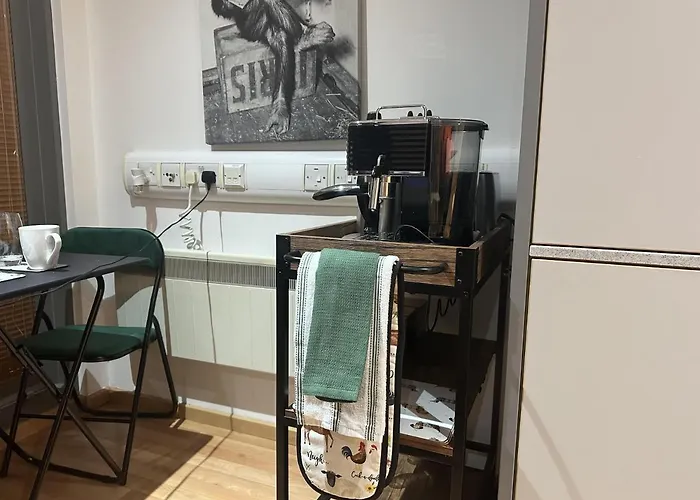 酒店 Chic Citispace -1-bed Leeds City-wifi 利兹